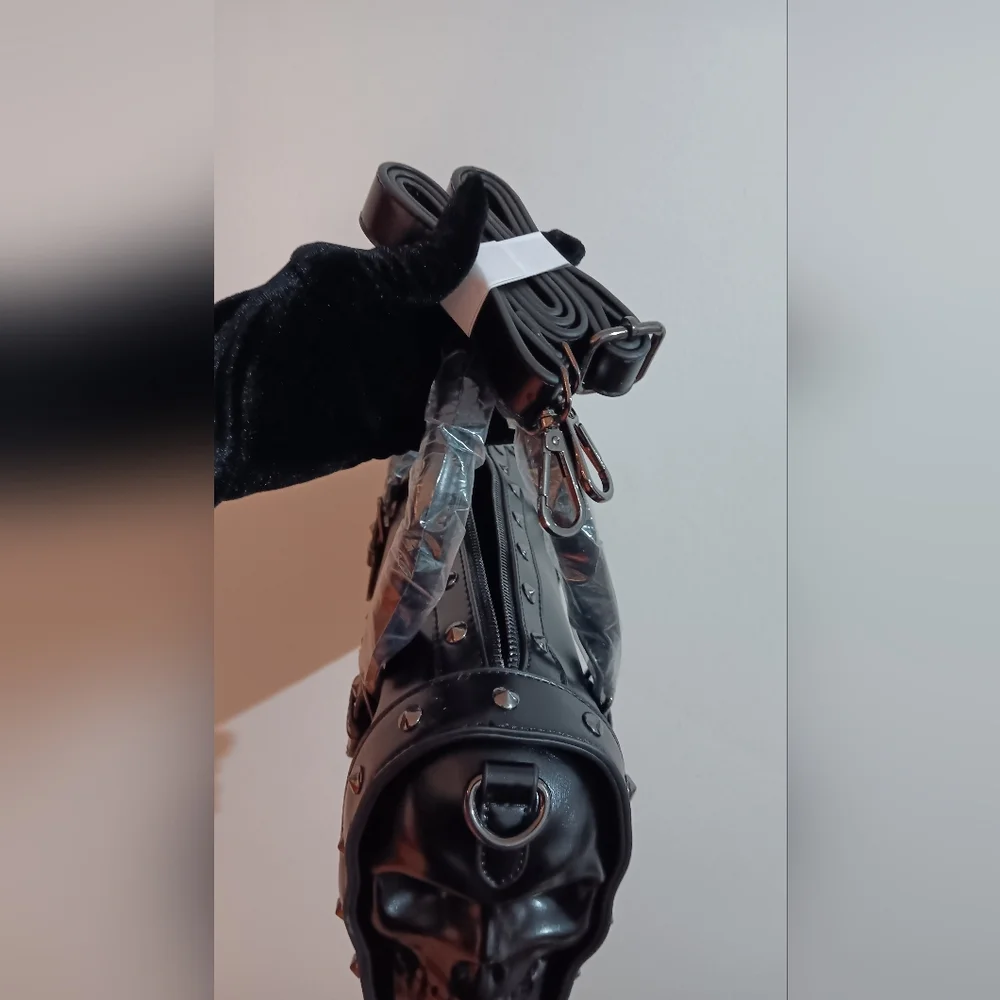 Double 3D Skull Bag (NWT)
